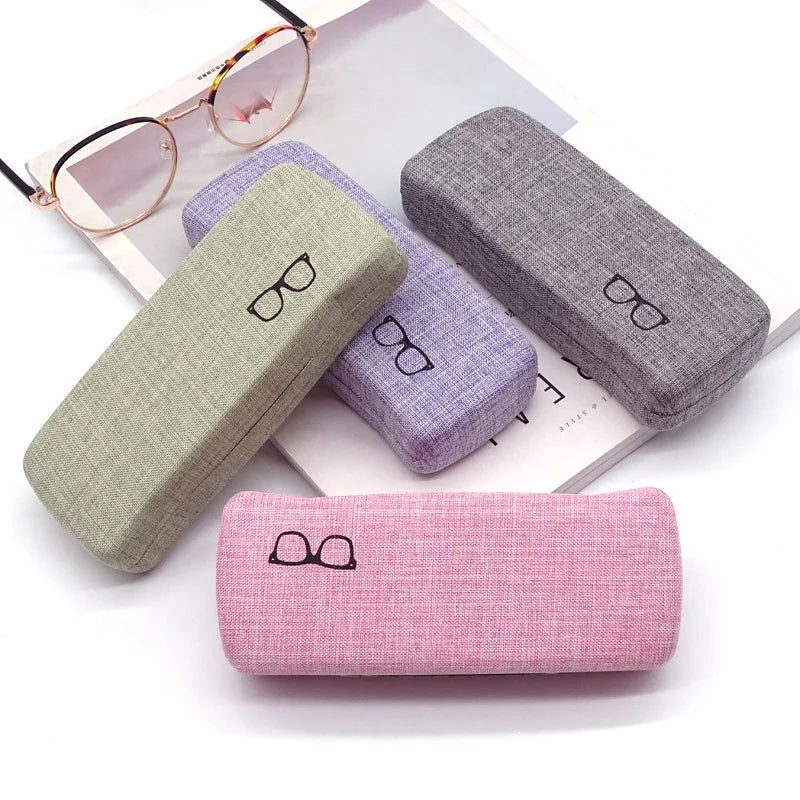 Croesusoptics OEM Custom Unisex Iron Eyeglasses Case with Free Sample Frame China Model 00001