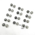 Multiple Patterns Bracelet Connector Charms Silver Brass Hole Beads Spacer Bead for Jewelry Making
