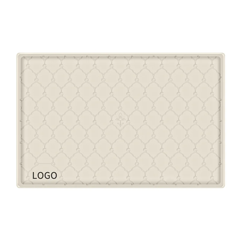 Hot Sale 31in Silicone Under Sink Mat Custom Logo Waterproof Bathroom Cabinet Liner Kitchen Organizers Storage Sink Drip Tray
