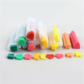 Early Riser DIY Tubular Soap Mold Post Silicone Embedded Soap Making Supplies Tools Square Tubular Candle Cake Moulds Cake Tools