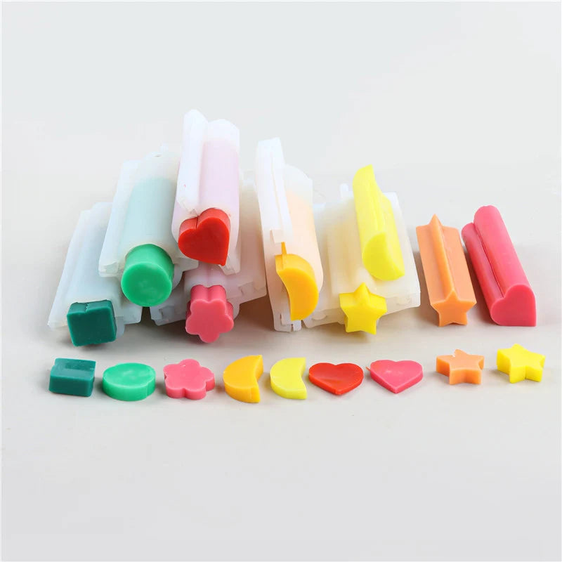 Early Riser DIY Tubular Soap Mold Post Silicone Embedded Soap Making Supplies Tools Square Tubular Candle Cake Moulds Cake Tools