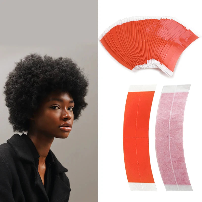 Factory Price Double Sided Transparent Strong Tape Polyester for Lace Front Wig Tape Hair Extensions Invisible Tape for Toupee
