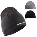 Cycling & Mountaineering Caps Printed Logo Skull Beanie Satin Lined Beanie Custom Cycling Cap Skull Cap