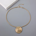 Cool Cross-Border Trendy Metal Pendant Niche Style Buddhism Accessories Marine Life Holiday Style Spiced Alloy Chains