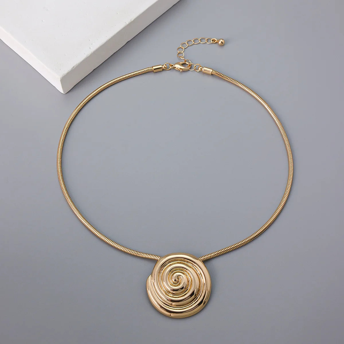 Cool Cross-Border Trendy Metal Pendant Niche Style Buddhism Accessories Marine Life Holiday Style Spiced Alloy Chains