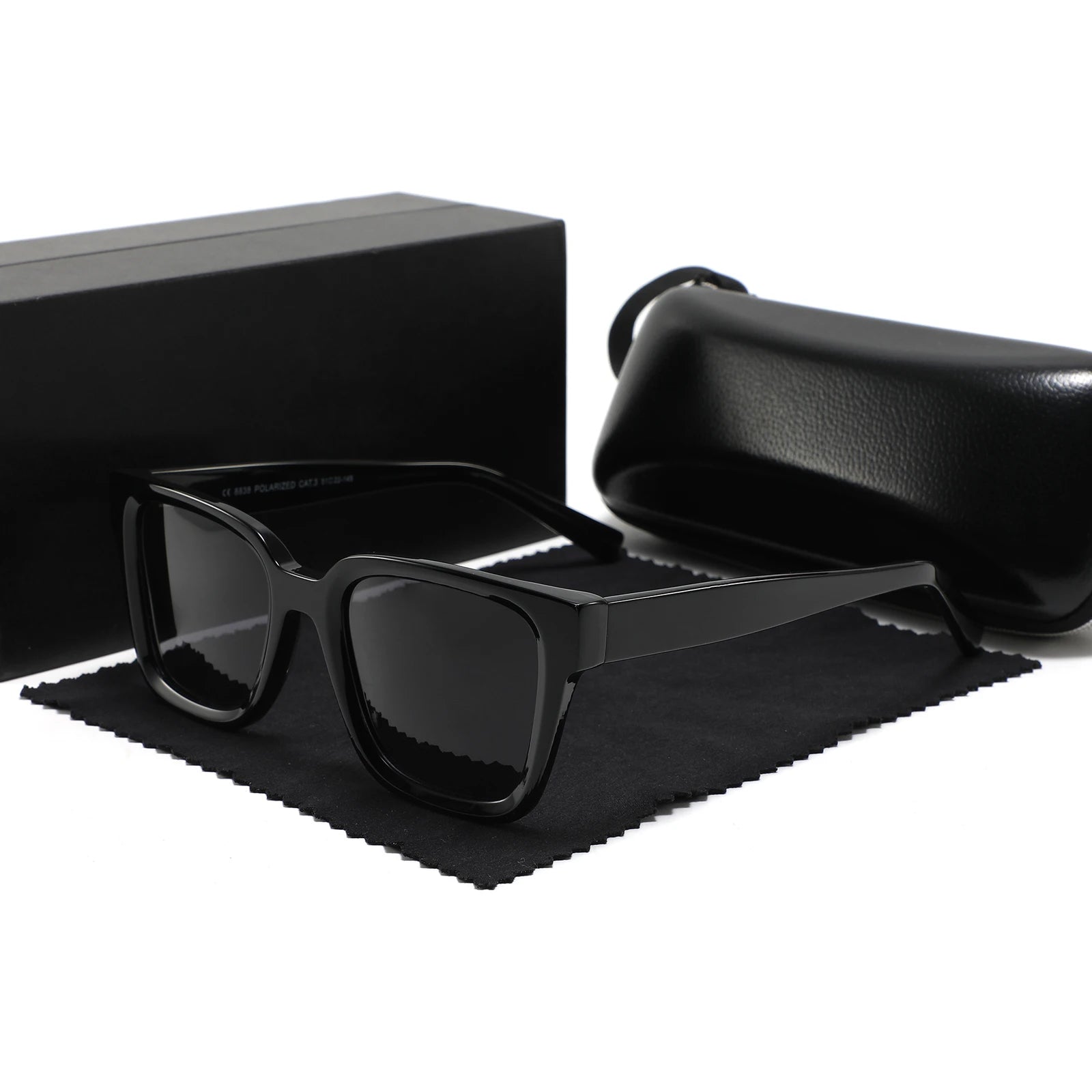 CONCHEN 2025  Custom Logo High Quality Glasses Designer Polarized Women Sun Glasses Acetate Shades Sunglasses for Men