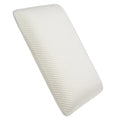 WJ-1032 MAIDISHI Neck Pillow Memory Foam Bread Shape Slow Rebound Removable Washable Airplane Camping Hotel Nursing Knitted
