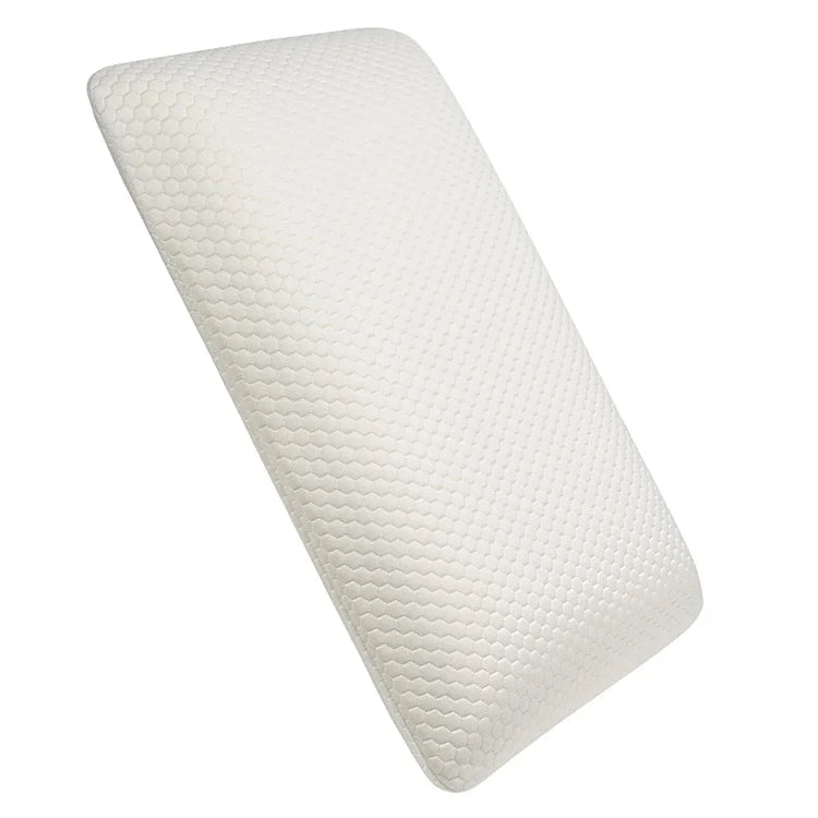 WJ-1032 MAIDISHI Neck Pillow Memory Foam Bread Shape Slow Rebound Removable Washable Airplane Camping Hotel Nursing Knitted