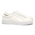 2024 Walking Skateboarding Style Top Grade Cow Leather Men's Loafer Shoes White Wear-Resistant Pure Leather Casual Sneaker Shoes