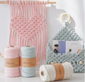 Wholesale 3.5mm Foam Rope Weaving Manual DIY Handmade Cotton Rope