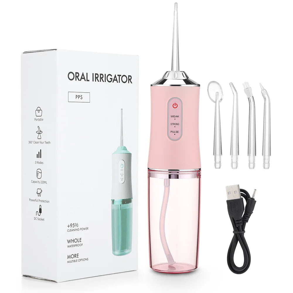 Electric Dental Flosser Teeth Cleaner Irrigator Water Oral Product