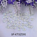 6 mm Heart Shape DIY Nail Diamond Shiny Crystal Rhinestones for Nail