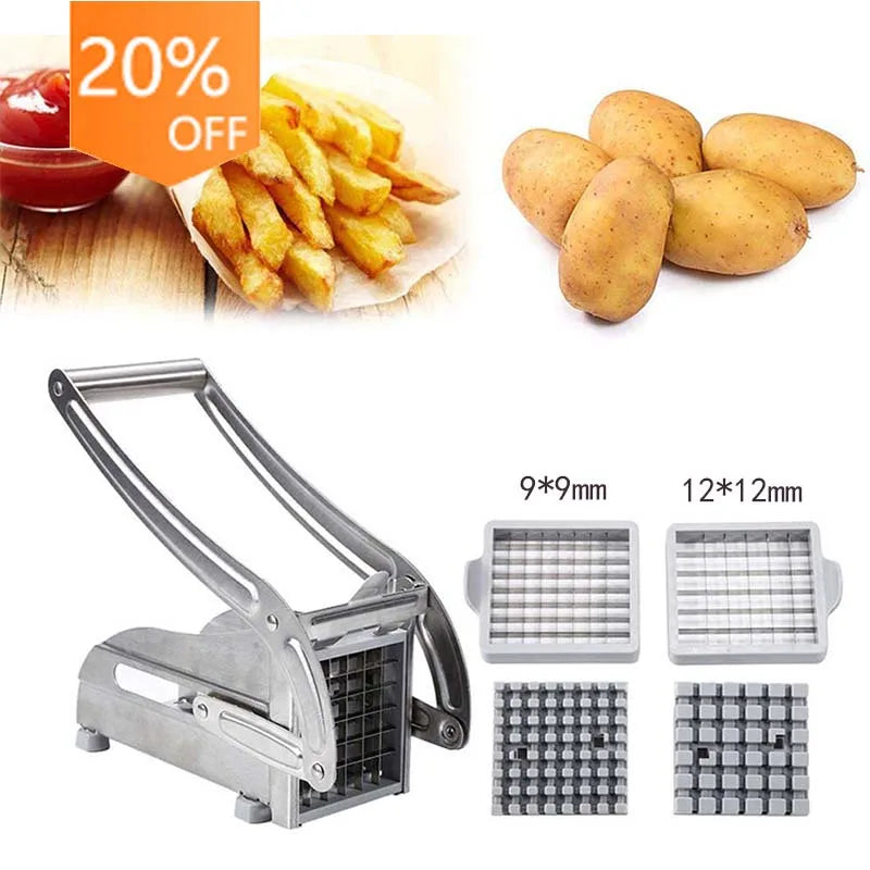 Epsilon Potato Chip Tool French Fry Cutter Potato Cutter Kitchen Gadgets Cucumber Slice Cutting Machine Tool