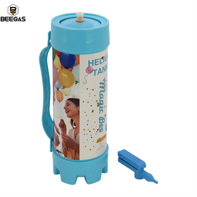 Wholesale 2.2L Portable Steel High Pressure Balloon 30LB Disposable Helium Tank 99.99% Pure Helium 2kg Weight Gas Cylinders
