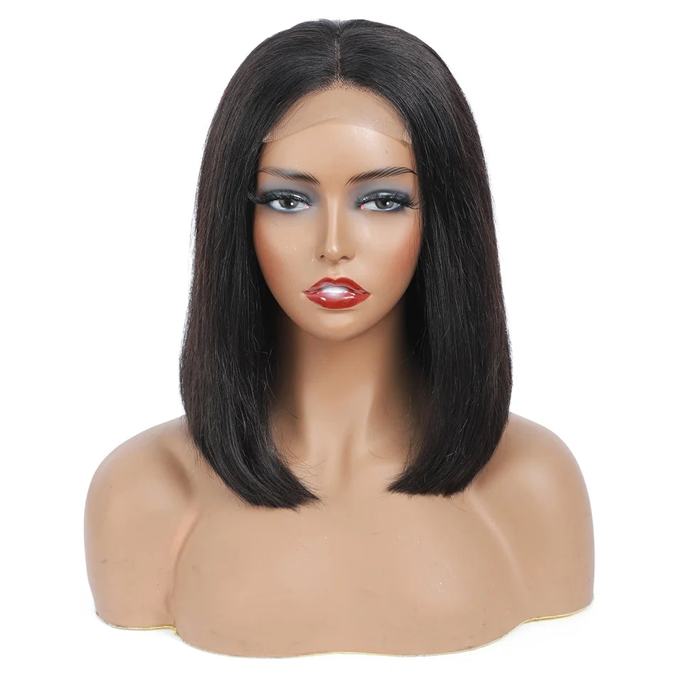 Supplier Direct 100% Human Hair Raw Brazilian Hair Lace Front Bob Wig