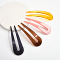 4.6 Inch Cellulose Acetate Tortoise Shell 2 Prong Updo Chignon French Hair Fork Sticks Accessories Hairpin U Shaped Hair Pin