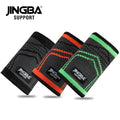 JINGBA Manufacturer's Low MOQ Colorful Elastic Breathable Nylon Knitting Sports Wrist Support for Bowling Made Spandex