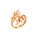 Factory Price Marquise Cut Cubic Zirconia Yellow Sterling Silver Diamond White Gold Emerald Engagement Rings