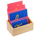 High Quality Cheap Price Montessori Language Materials Wooden Alphabet Letter Toys Montessori Language Materials