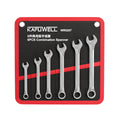KAFUWELL WR5267 Multi-function Wrench Car Repair Suit 6-piece Chrome Vanadium Steel Mirror Durable Dual-purpose Wrench