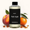 Park Hyatt Electric French Tabletop 500ml Lemon Ylang Ylang White Amber Hotel Fragrance Oil in Wood Bottle