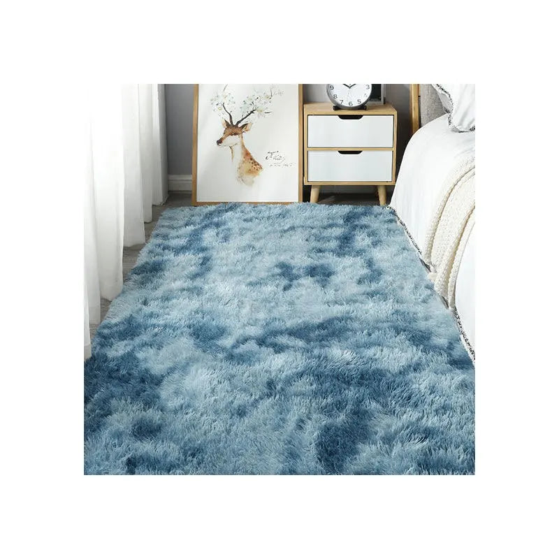Custom Luxury Area Rug Super Soft Fluffy Faux Fur for Living Room Bedroom Modern Style Machine Made