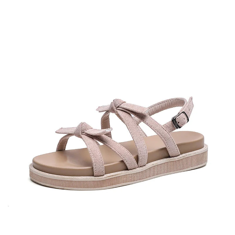2025 New Style Strappy Sandal Flat Heel Comfortable Fashion Sandals for Women