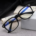 Fashion Custom Logo PC Frame Anti-Glare Blue Light Blocking Transparent Reading Glasses for Unisex