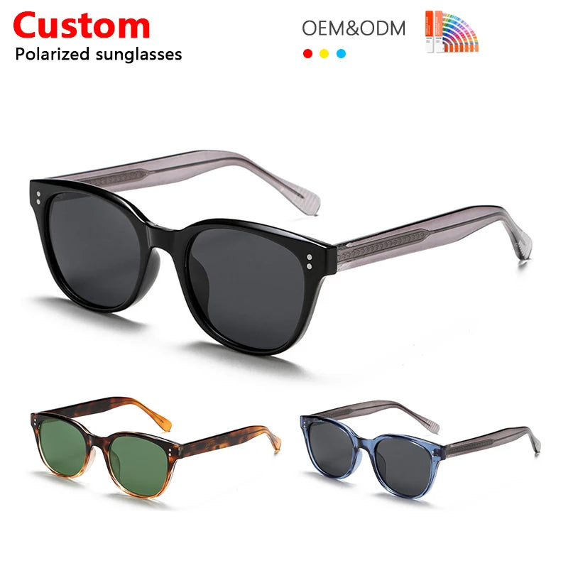Newest Products Fashion Trendy Senior Sense Tr90 Frame Sun Glasses Glass for Women and Men Polarized Sunglasses