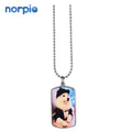 Wholesale Pet DogTag Rectangle Shape Sublimation Blank Metal Dog Tag