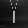Fashion Bijoux En Acier Inoxydable Anniversary Gift Stainless Steel Ash Pendant Necklace