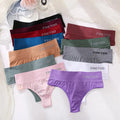 Low Rise Seamless Cotton Thong Panties Girls' Everyday Laser Cut Underwear Knitted G-String Design Wholesale