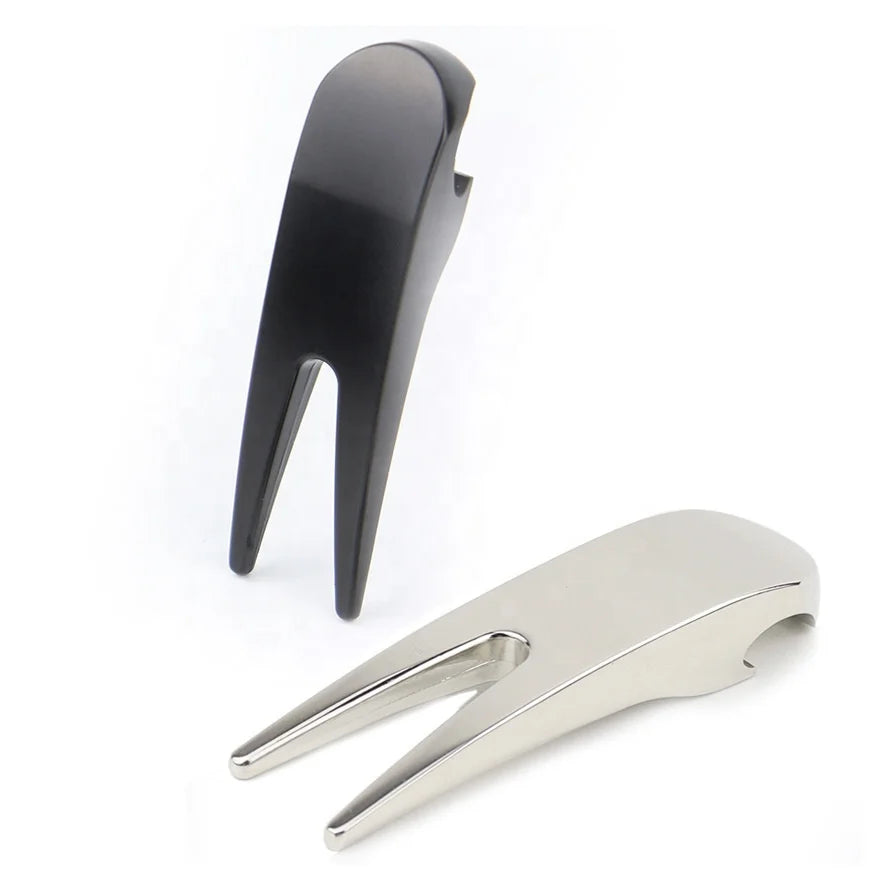 Factory Prices Wholesale Blank Metal Golf Divot Tool Bottle Opener Custom Multi-functional Golf Repair Divot Tool