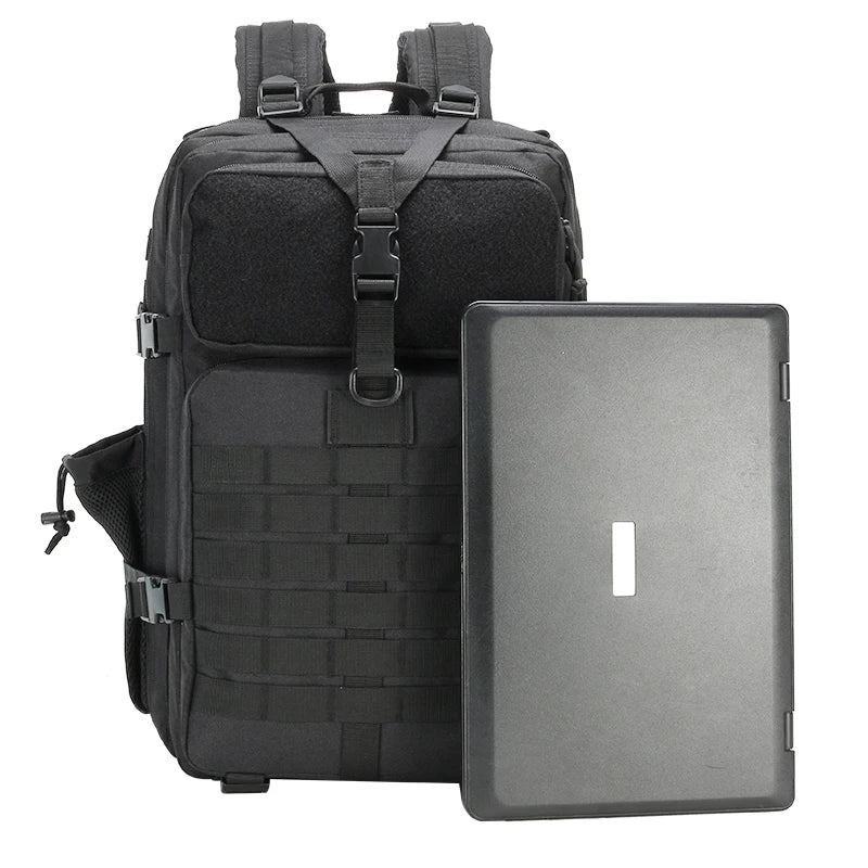 LUPU Fashionable Outdoor Tactical Backpack 900D Waterproof Oxford Zipper Closure Polyester Lining for Business Travel Sports