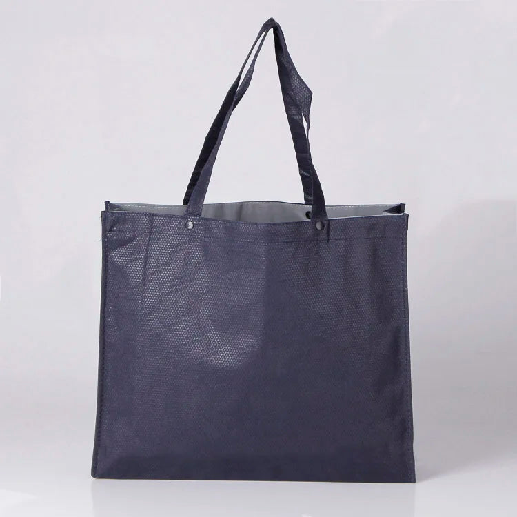 Custom Extra Large Logo Printed PP Nonwoven Polypropylene Grocery Bag Promotional Customized Non Woven Shopping Tote Bag