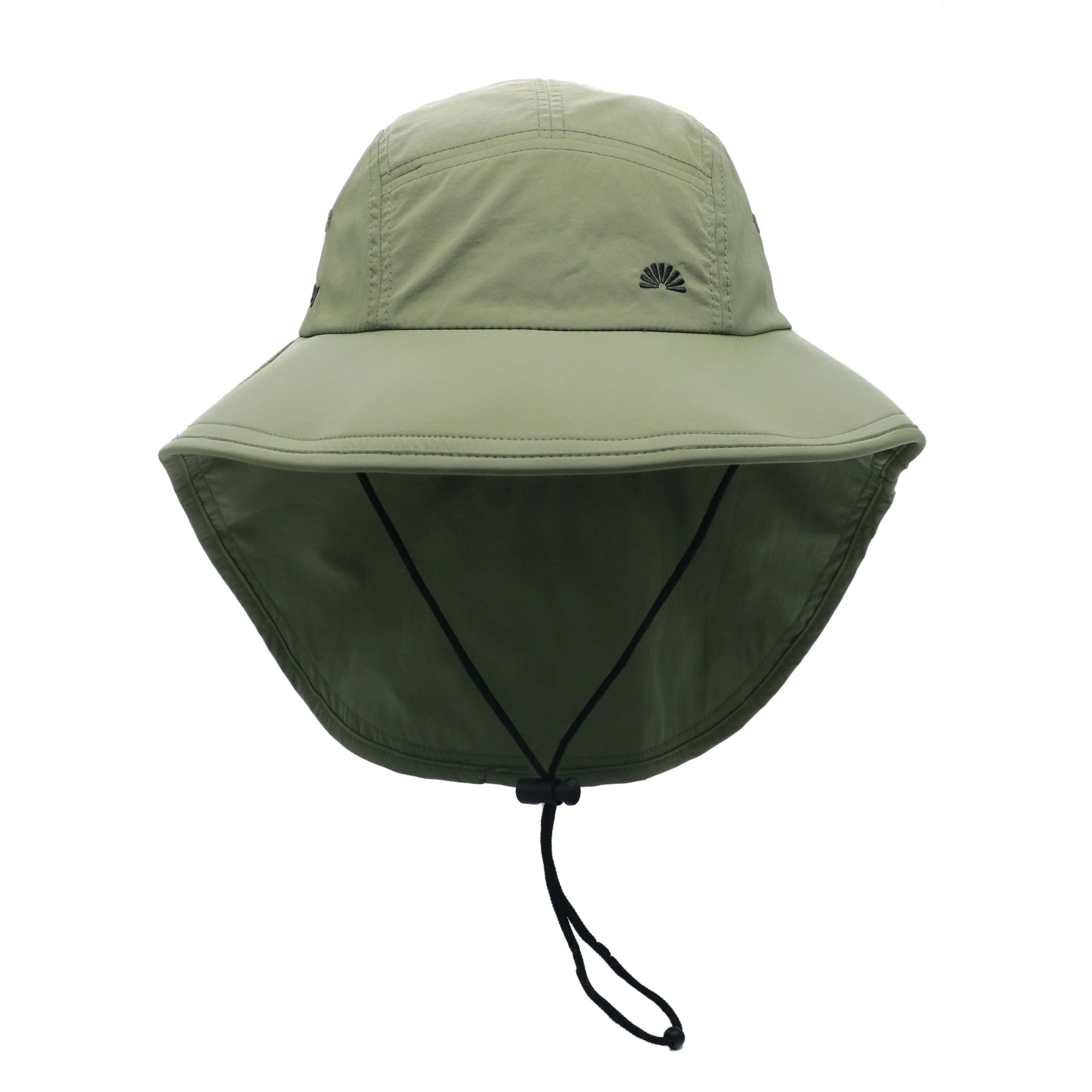 Summer UPF 50+ Sun Hat Women Men Waterproof Bucket Hats With Neck Flap Outdoor Large Wide Brim Fishing Hat