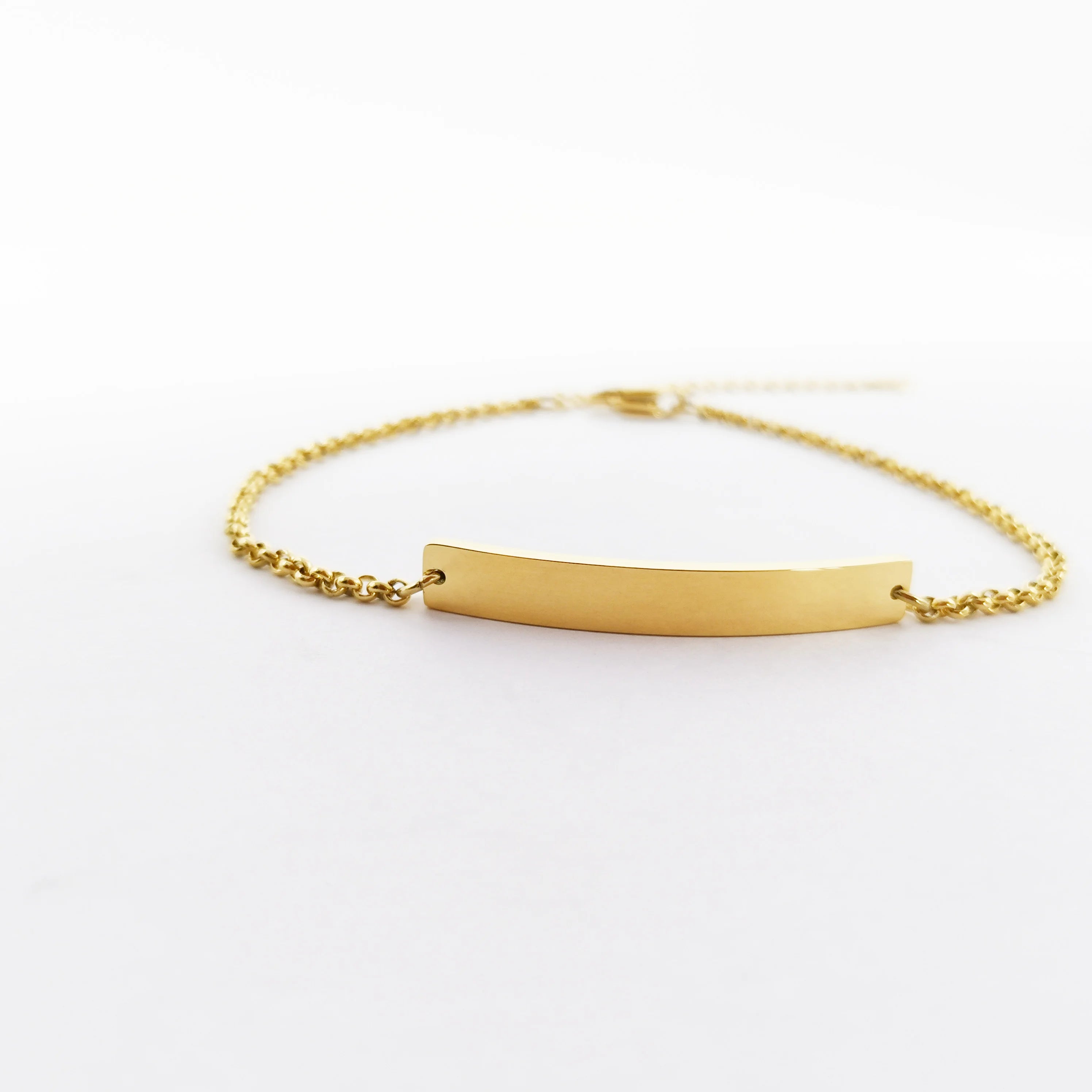 T Bar Bracelet Jewelry Babies Minimalist Jewelry Indian Jewellery Laser Engraving Blanks Bar Bracelet Engravable Chapado En Oro