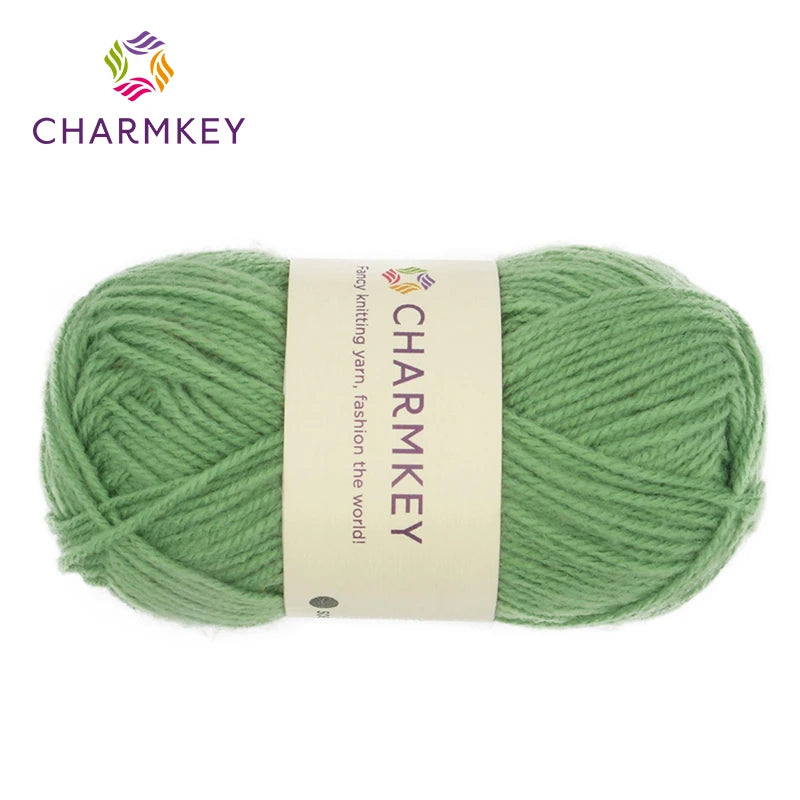 Best Selling Blended Yarn Hand Crocheting 5Ply Milk Cotton Yarn for Hand Knitting Doll