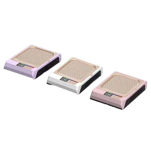 Portable Rechargeable Nail Dust Collector with 80W Brushless Motor Design Electric Power Supply