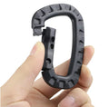 Efivs Wholesale Tactical Mountaineering Buckle Keychain D Ring Spring Buckle Practical Hook Backpack Buckles Outdoor Activities