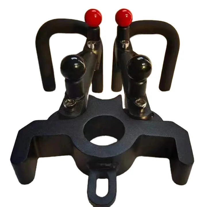 Commercial Fitness Accessories Multifunctional Gym Adjustable High Position Lower Pull Rod Rowing Back Training Handle