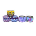 Empty Round Travel Tinplate Packaging Cans 2.2oz 4oz for Cosmetic Jewelry Party Favors Lip Balm Candle Boxes