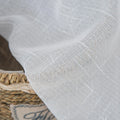 Eco-friendly Lightweight White Textile Polyester Tulle Voile Sheer Curtains Fabric for Room