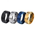 Men'S Matte Stainless Steel Ring Titanium Steel Yiwu Retro Japanese and Korean Men'S Trend