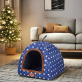Waterproof Indoor/Outdoor Heated Pet House Winter Warm Bed Nest for Cats and Small Animals