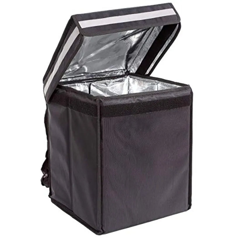 Bike Carrier Food Delivery Lunch Cooler Basket Large-Capacity Leakproof Waterproof Aluminum Foil Insulated