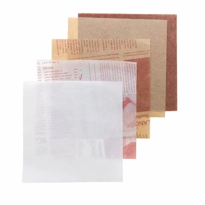 Food Grade Colored Parchment Paper for Baking With Custom Logo Printing