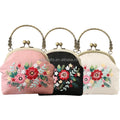 Chinese Embroidery Starter Kit DIY Shoulder Handbag Crossbody Bag Cross Stitch Kit