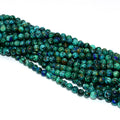 Wholesale 6/8mm Natural Azurite Loose Gemstone Beads for DIY Jewelry