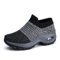 Women's Shallow Mouth Soft Sports Shoes Thick Bottom Increase Anti-slip Women's Casual Shoes Outdoor Running Ladies Sports Shoes
